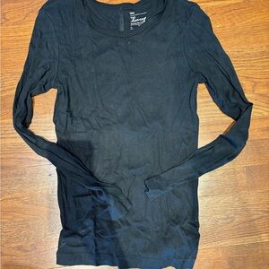 GAP Black Long Sleeve Top